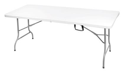 Τραπέζι Catering Blow Πτυσσόμενο 180x75x74εκ. Άσπρο, γκρι - Woodwell από το Esmarket